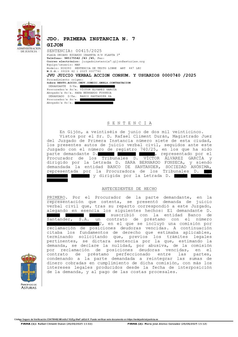 SENTENCIA ESTIMA NUESTRA DEMANDA (DESEST EXCEPCION COSAS JUZ) IMPONE COSTAS A CONTRARIO LOPD_page-0001